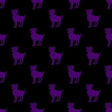Click to get the codes for this image. Purple Aries On Black, Astrology  Zodiac Symbols Background, wallpaper or texture for, Blogger, Wordpress, or any web page, blog, desktop or phone.