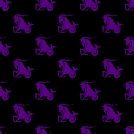 Click to get the codes for this image. Purple Capricorn Astrology On Black, Astrology  Zodiac Symbols Background, wallpaper or texture for, Blogger, Wordpress, or any web page, blog, desktop or phone.