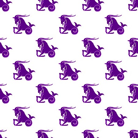Click to get the codes for this image. Purple Capricorn Astrology On White, Astrology  Zodiac Symbols Background, wallpaper or texture for, Blogger, Wordpress, or any web page, blog, desktop or phone.