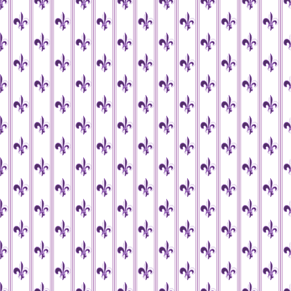 Click to get the codes for this image. Purple Fleur De Lis Wallpaper Tileable, Random, Signs  Symbols, Colors  Purple Background, wallpaper or texture for, Blogger, Wordpress, or any web page, blog, desktop or phone.