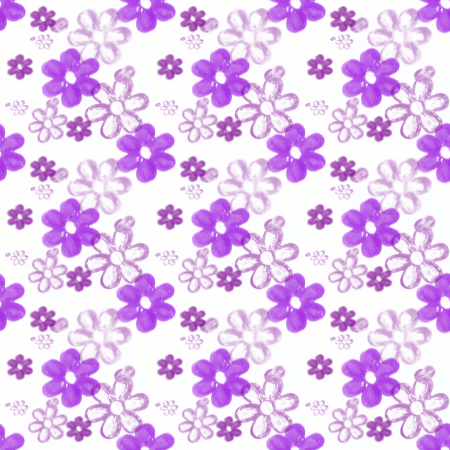 Click to get the codes for this image. Purple Glass Flowers On White, Flowers  Floral Designs, Colors  Purple Background, wallpaper or texture for Blogger, Wordpress, or any phone, desktop or blog.