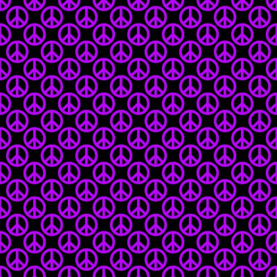 Click to get the codes for this image. Purple Peace Signs On Black Background Seamless, Peace Signs, Colors  Purple Background, wallpaper or texture for Blogger, Wordpress, or any phone, desktop or blog.