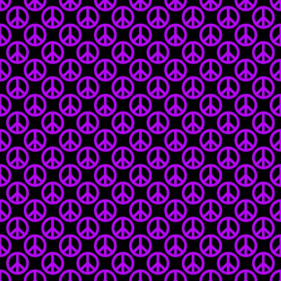 Click to get the codes for this image. Purple Peace Signs On Black Background Seamless, Peace Signs, Colors  Purple Background, wallpaper or texture for Blogger, Wordpress, or any phone, desktop or blog.