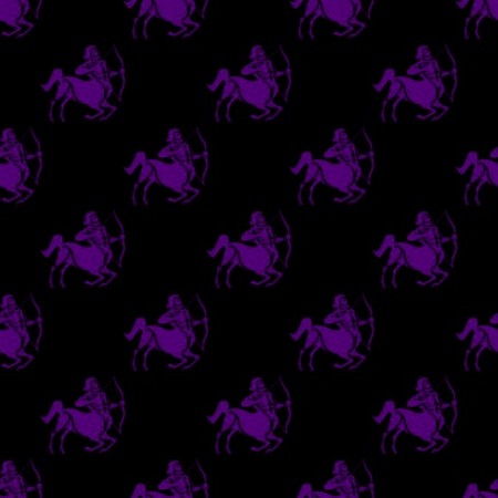 Click to get the codes for this image. Purple Sagittarius Astrology On Black, Astrology  Zodiac Symbols Background, wallpaper or texture for, Blogger, Wordpress, or any web page, blog, desktop or phone.