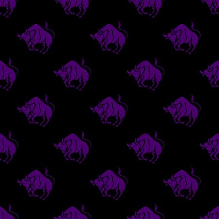 Click to get the codes for this image. Purple Taurus Astrology On Black, Astrology  Zodiac Symbols Background, wallpaper or texture for, Blogger, Wordpress, or any web page, blog, desktop or phone.