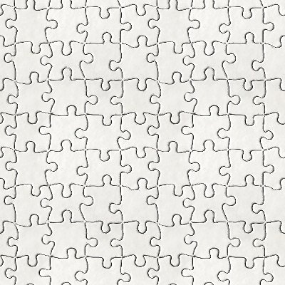 Click to get the codes for this image. Puzzle Pieces Background Tiled White, Puzzle Pieces, Colors  White and Eggshell,  New Backgrounds Background, wallpaper or texture for, Blogger, Wordpress, or any web page, blog, desktop or phone.