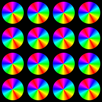 Click to get the codes for this image. Rainbow On Black Circles, Patterns  Circles and Polkadots, Colors  Rainbow Background, wallpaper or texture for Blogger, Wordpress, or any phone, desktop or blog.