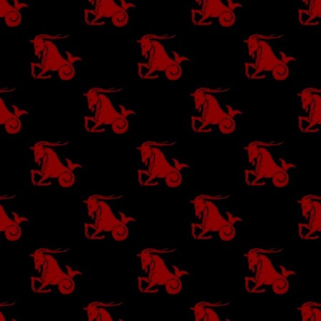 Click to get the codes for this image. Red Capricorn Astrology On Black, Astrology  Zodiac Symbols Background, wallpaper or texture for, Blogger, Wordpress, or any web page, blog, desktop or phone.