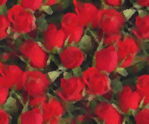 Click to get the codes for this image. Red Rosebuds Seamless Painting, Colors  Red, Flowers  Floral Designs Background, wallpaper or texture for Blogger, Wordpress, or any phone, desktop or blog.