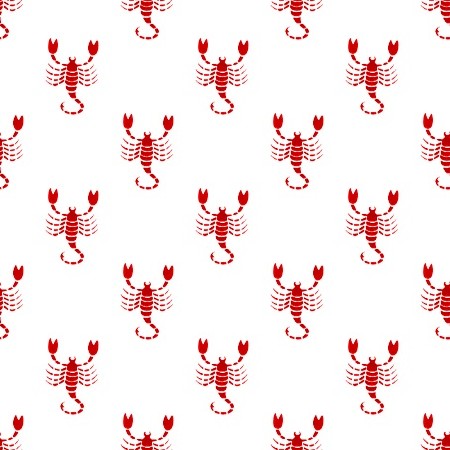 Click to get the codes for this image. Red Scorpio Astrology On White, Astrology  Zodiac Symbols Background, wallpaper or texture for, Blogger, Wordpress, or any web page, blog, desktop or phone.
