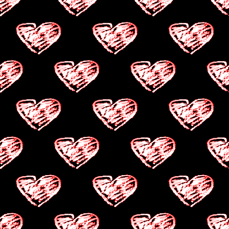 Click to get the codes for this image. Red Scribble Hearts On Black, Hearts, Colors  Red, Holidays  Valentines Day Background, wallpaper or texture for, Blogger, Wordpress, or any web page, blog, desktop or phone.