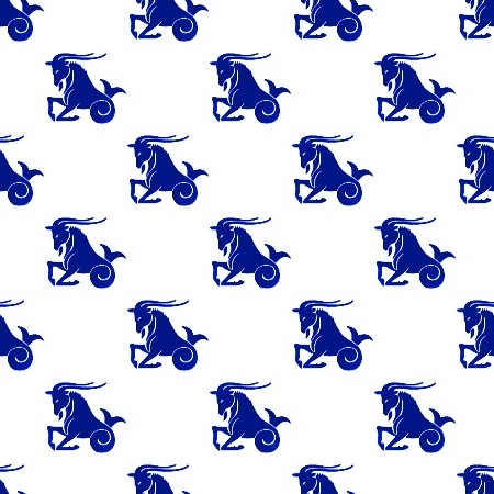 Click to get the codes for this image. Royal Blue Capricorn Astrology On White, Astrology  Zodiac Symbols Background, wallpaper or texture for, Blogger, Wordpress, or any web page, blog, desktop or phone.