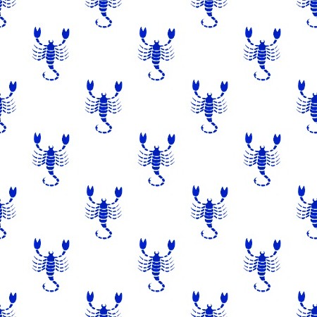 Click to get the codes for this image. Royal Blue Scorpio Astrology On White, Astrology  Zodiac Symbols Background, wallpaper or texture for, Blogger, Wordpress, or any web page, blog, desktop or phone.