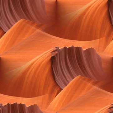 Click to get the codes for this image. Sandstone Scape, Patterns  Nature Inspired, Colors  Orange Background, wallpaper or texture for Blogger, Wordpress, or any phone, desktop or blog.