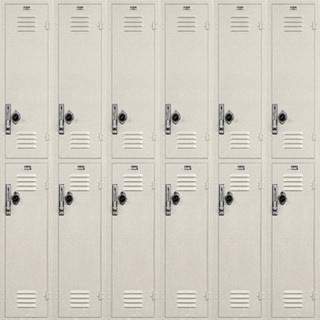 Click to get the codes for this image. School Lockers Background Beige Tiled, School, Colors  White and Eggshell,  New Backgrounds Background, wallpaper or texture for, Blogger, Wordpress, or any web page, blog, desktop or phone.