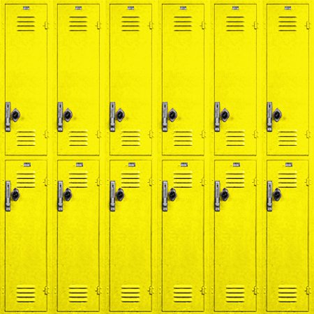 Click to get the codes for this image. School Lockers Background Yellow Tiled, School, Colors  Yellow and Gold,  New Backgrounds Background, wallpaper or texture for, Blogger, Wordpress, or any web page, blog, desktop or phone.