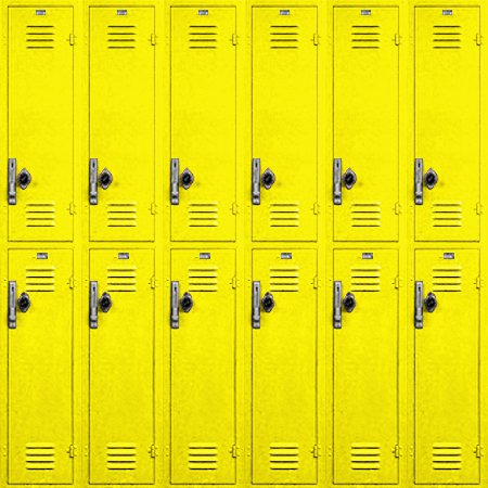 Click to get the codes for this image. School Lockers Background Yellow Tiled, School, Colors  Yellow and Gold,  New Backgrounds Background, wallpaper or texture for, Blogger, Wordpress, or any web page, blog, desktop or phone.