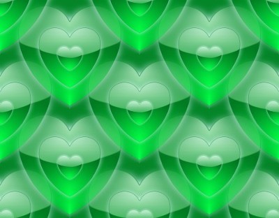 Click to get the codes for this image. Shiney Little Green Hearts, Hearts, Colors  Green Background, wallpaper or texture for, Blogger, Wordpress, or any web page, blog, desktop or phone.