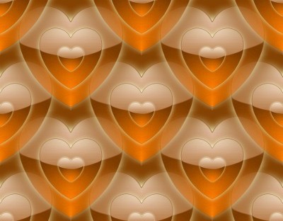 Click to get the codes for this image. Shiney Little Orange Hearts, Hearts, Colors  Orange Background, wallpaper or texture for, Blogger, Wordpress, or any web page, blog, desktop or phone.