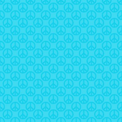 Click to get the codes for this image. Teal Peace Signs Background Seamless, Peace Signs, Colors  Aqua Background, wallpaper or texture for Blogger, Wordpress, or any phone, desktop or blog.