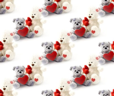 Click to get the codes for this image. Teddy Bears With Hearts, Teddy Bears Background, wallpaper or texture for any blog, web page, phone or desktop