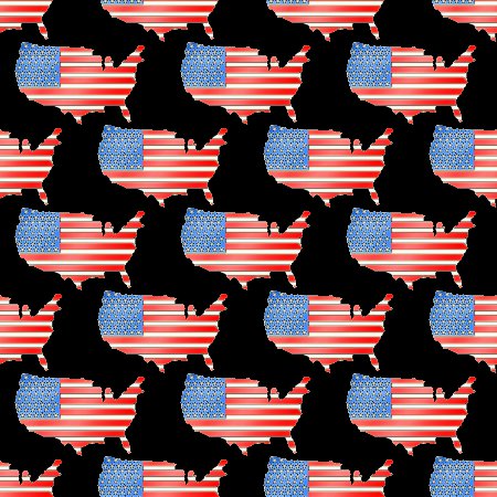 Click to get the codes for this image. Us Flag Map Background Seamless, Patriotic, Fourth of July Background, wallpaper or texture for, Blogger, Wordpress, or any web page, blog, desktop or phone.