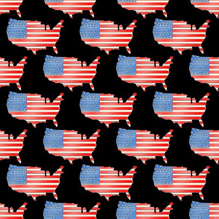 Click to get the codes for this image. Us Flag Map Background Seamless, Patriotic, Fourth of July Background, wallpaper or texture for, Blogger, Wordpress, or any web page, blog, desktop or phone.