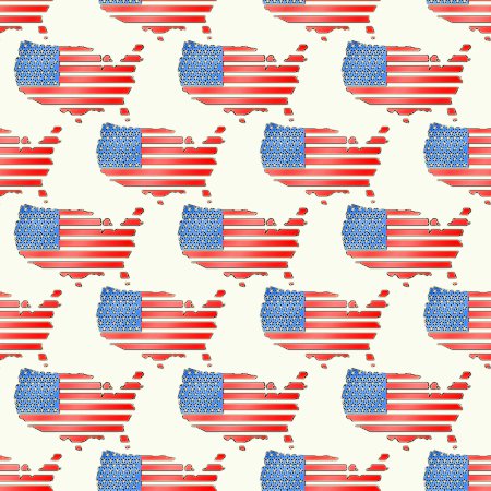 Click to get the codes for this image. Us Flag Maps On White Background Seamless, Patriotic, Fourth of July Background, wallpaper or texture for, Blogger, Wordpress, or any web page, blog, desktop or phone.