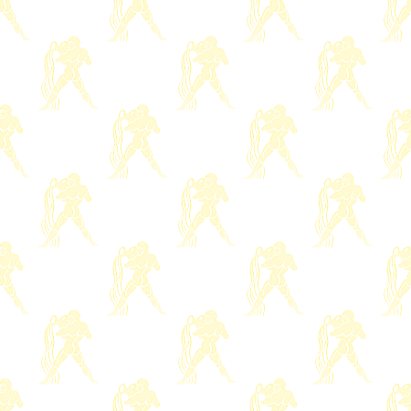 Click to get the codes for this image. Yellow Aquarius On White, Astrology  Zodiac Symbols Background, wallpaper or texture for, Blogger, Wordpress, or any web page, blog, desktop or phone.