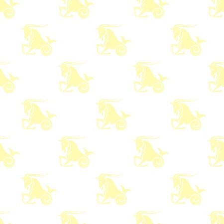 Click to get the codes for this image. Yellow Capricorn Astrology Watermark On White, Astrology  Zodiac Symbols Background, wallpaper or texture for, Blogger, Wordpress, or any web page, blog, desktop or phone.