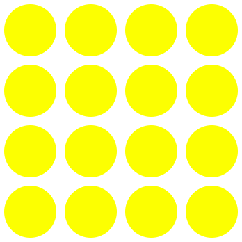 Click to get the codes for this image. Yellow Circles, Patterns  Circles and Polkadots, Colors  Yellow and Gold Background, wallpaper or texture for Blogger, Wordpress, or any phone, desktop or blog.