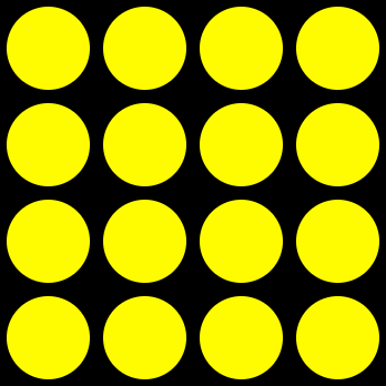Click to get the codes for this image. Yellow On Black Circles, Patterns  Circles and Polkadots, Colors  Yellow and Gold Background, wallpaper or texture for Blogger, Wordpress, or any phone, desktop or blog.