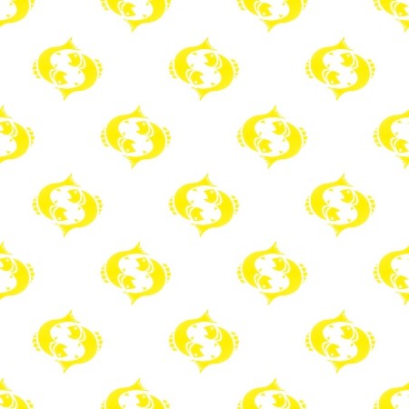 Click to get the codes for this image. Yellow Pisces Astrology On White, Astrology  Zodiac Symbols Background, wallpaper or texture for, Blogger, Wordpress, or any web page, blog, desktop or phone.