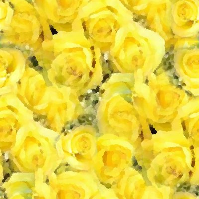 Click to get the codes for this image. Yellow Roses Background Painting Seamless, Flowers  Floral Designs, Colors  Yellow and Gold, Seasons  Summer Background, wallpaper or texture for Blogger, Wordpress, or any phone, desktop or blog.