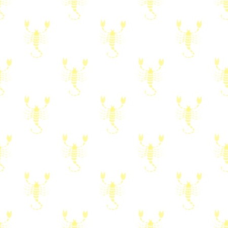 Click to get the codes for this image. Yellow Scorpio Astrology Watermark On White, Astrology  Zodiac Symbols Background, wallpaper or texture for, Blogger, Wordpress, or any web page, blog, desktop or phone.