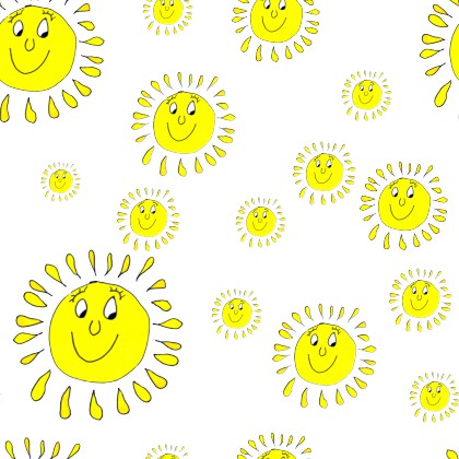 Click to get the codes for this image. Yellow Smiley Suns Background Seamless, Smiley Faces, Colors  Yellow and Gold Background, wallpaper or texture for Blogger, Wordpress, or any phone, desktop or blog.