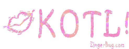 Click to get KOTL Kissed on the Lips glitter graphics.