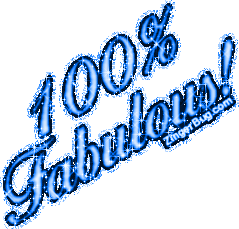 Click to get the codes for this image. 100 Percent Fabulous Blue Glitter Text Graphic, 100 Percent, Girly Stuff Free Image, Glitter Graphic, Greeting or Meme for Facebook, Twitter or any blog.
