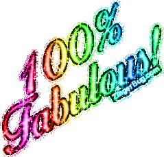 Click to get the codes for this image. 100 Percent Fabulous Rainbow Glitter Text Graphic, 100 Percent, Girly Stuff, Popular Favorites Glitter Graphic, Comment, Meme, GIF or Greeting
