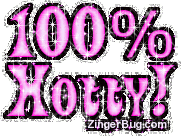 Click to get the codes for this image. 100 Percent Hotty Pink Glitter Text Graphic, 100 Percent, Girly Stuff Free Image, Glitter Graphic, Greeting or Meme for Facebook, Twitter or any blog.