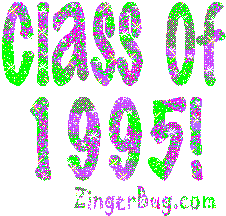 Click to get the codes for this image. Class Of 1995 purple green Glitter Text Graphic, Class Of 1995 Free glitter graphic image designed for posting on Facebook, Twitter or any forum or blog.
