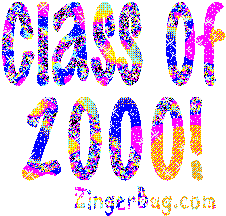 Click to get the codes for this image. Class Of 2000 blue orange Glitter Text Graphic, Class Of 2000 Free glitter graphic image designed for posting on Facebook, Twitter or any forum or blog.