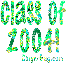 Click to get the codes for this image. Class Of 2004 green Glitter Text Graphic, Class Of 2004 Free glitter graphic image designed for posting on Facebook, Twitter or any forum or blog.