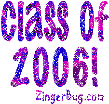 Click to get the codes for this image. Class Of 2006 purple Glitter Text Graphic, Class Of 2006 Free glitter graphic image designed for posting on Facebook, Twitter or any forum or blog.