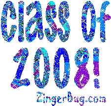 Click to get the codes for this image. Class Of 2008 blue Glitter Text Graphic, Class Of 2008 Free glitter graphic image designed for posting on Facebook, Twitter or any forum or blog.