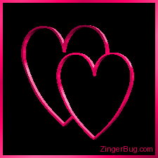 Click to get the codes for this image. 2 Hearts 3D Cherry Graphic, Hearts, Hearts Free Image, Glitter Graphic, Greeting or Meme for Facebook, Twitter or any blog.