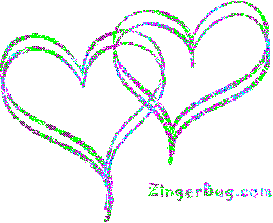 Click to get the codes for this image. 2 linked hearts Glitter Graphic, Hearts, Hearts Free Image, Glitter Graphic, Greeting or Meme for Facebook, Twitter or any blog.