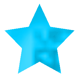 Click to get the codes for this image. 3d Light Blue Star, Stars Free Image, Glitter Graphic, Greeting or Meme.