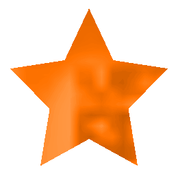 Click to get the codes for this image. 3d Orange Star, Stars Free Image, Glitter Graphic, Greeting or Meme.