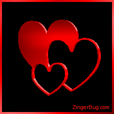 Click to get the codes for this image. 3D Graphic Hearts Red, Hearts, Hearts Free Image, Glitter Graphic, Greeting or Meme for Facebook, Twitter or any blog.